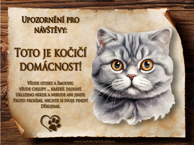 CZ083 Cedulka Skotská klapouchá 1