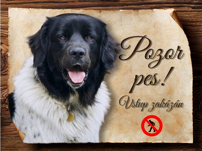 1744 Cedulka Český horský pes