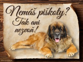 091 Cedulka Leonberger