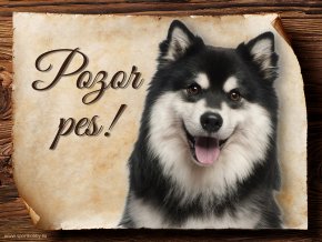 693 Cedulka Finský laponský pes