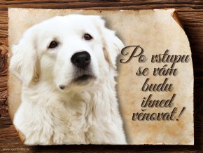 1460 Cedulka Slovenský čuvač