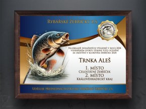 Deska rybářská 2024 Žebříčky