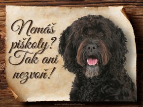 1680 Cedulka Francouzský vodní pes