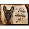 765 Cedulka Belgický ovčák Malinois