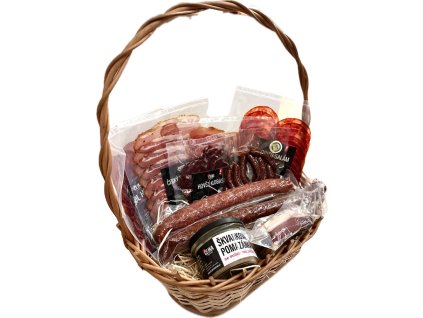 Dárkový koš s dobrotami