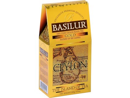 Basilur Island of Tea Gold, OP1, černý čaj