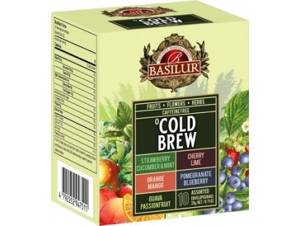 Basilur Cold Brew Assorted, kolekce ledových čajů
