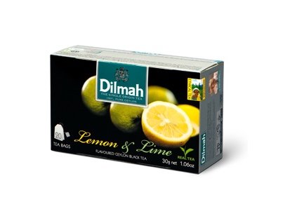 Dilmah Lemon & Lime, čaj černý, citron a limetka