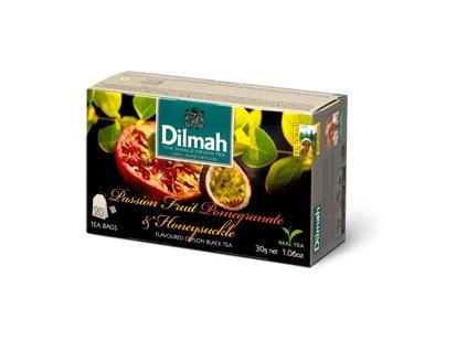 Dilmah Passion Fruit, Pomegranate & Honeysuckle, čaj černý