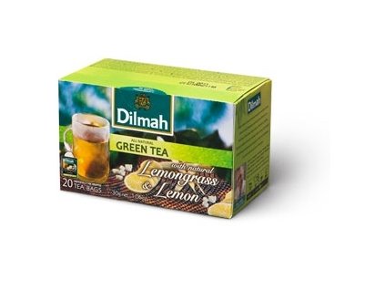 Dilmah Lemongrass & Lemon, čaj zelený, citrónová tráva a citron