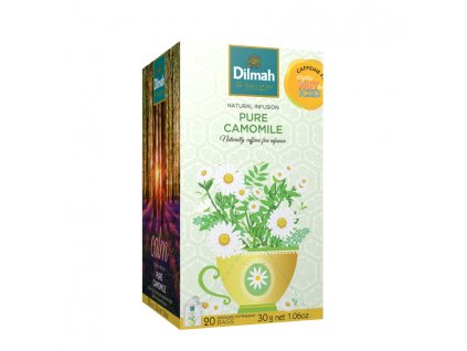 Dilmah Gourmet Pure Camomile Flowers, čaj bylinný květy heřmánku