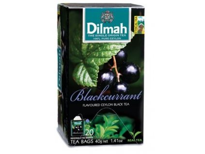 Dilmah Gourmet Blackcurrant, čaj černý, černý rybíz