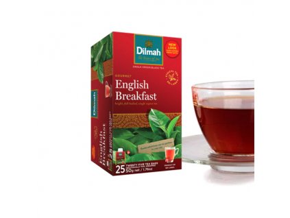 Dilmah Gourmet English Breakfast Tea, čaj černý pravý