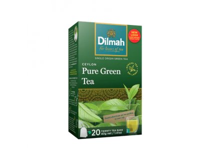 Dilmah Gourmet Pure Green, čaj pravý zelený