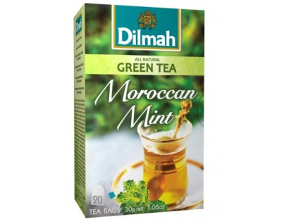 Dilmah Gourmet Moroccan Mint, čaj zelený, marocká máta