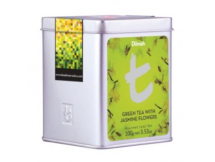 Dilmah T-Caddy Green Tea with Jasmine Flowers