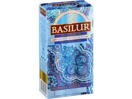 Basilur Oriental Frosty Afternoon, černý čaj, pomeranč a mučenka