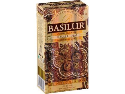Basilur Oriental Masala Chai, černý čaj, koření