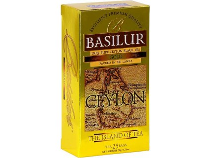 Basilur Island of Tea Gold, černý čaj