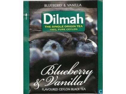 Dilmah Blueberry & Vanilla, čaj černý, borůvka a vanilka