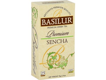 Basilur Premium Sencha, zelený čaj