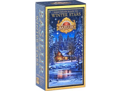 Basilur Infinite Moments, Winter Stars, černý čaj, ovoce