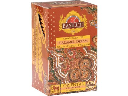 Čaj Basilur Oriental Caramel Dream, černý čaj, karamel