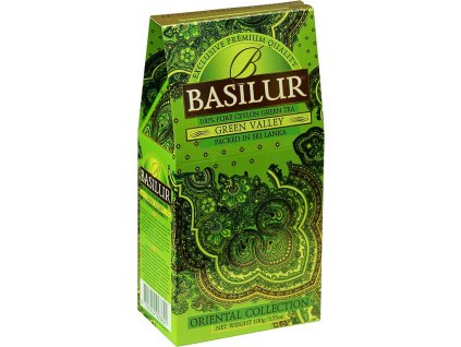 Basilur Oriental Collection Green Valley, zelený čaj