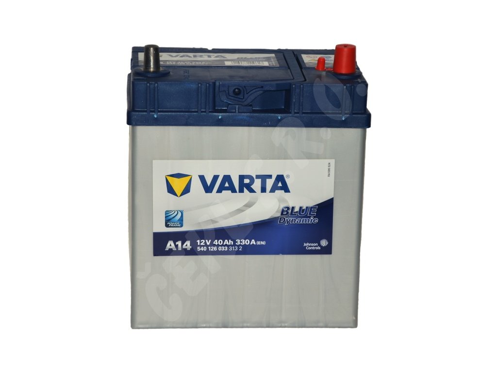 Autobaterie VARTA Blue dynamic 40Ah , A14 (Asia Typ)