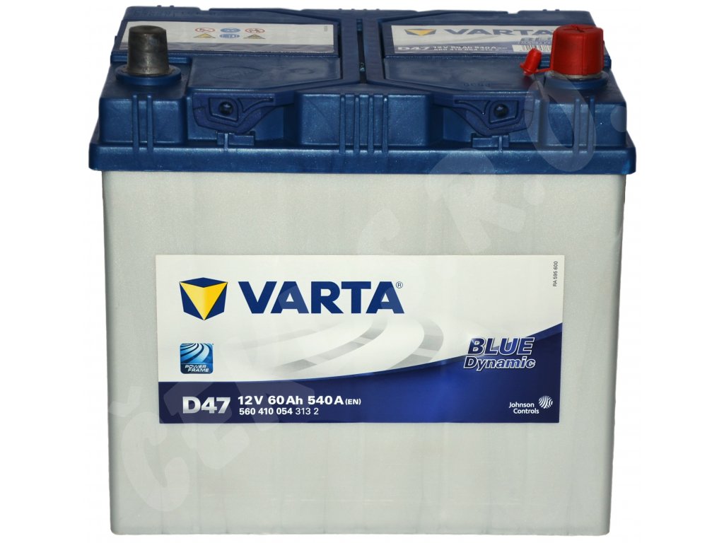 Autobaterie VARTA Blue dynamic 60Ah , D47 (Asia Typ) - Autobaterie ČEKL