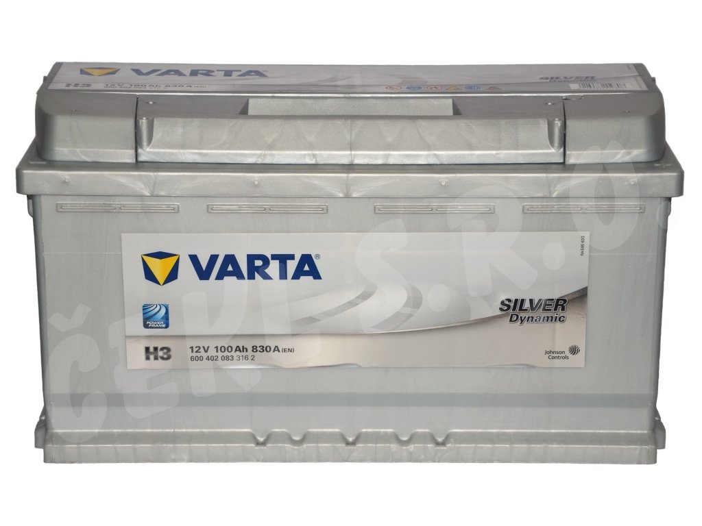 Autobaterie VARTA Silver dynamic 100Ah , H3