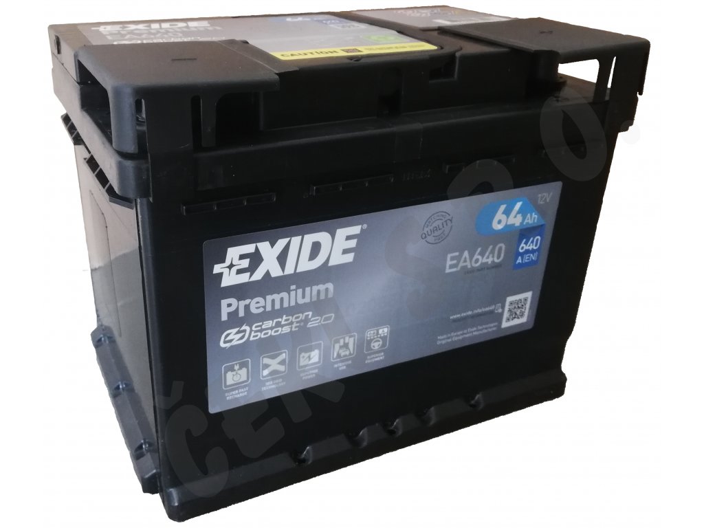 Exide Premium Carbon Boost EA640 (12 V, 64 Ah, 640 A) - digitec