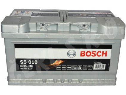 Autobaterie BOSCH S5 010, 85Ah (0 092 S50 100)