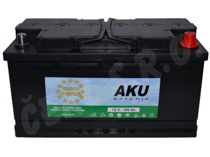 Autobaterie EURO POWER 100Ah