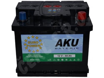 Autobaterie EURO POWER 44Ah