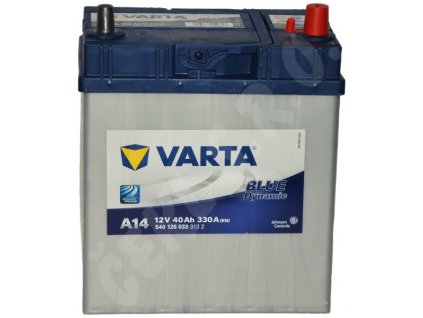 Autobaterie VARTA Blue dynamic 40Ah , A14 (Asia Typ)