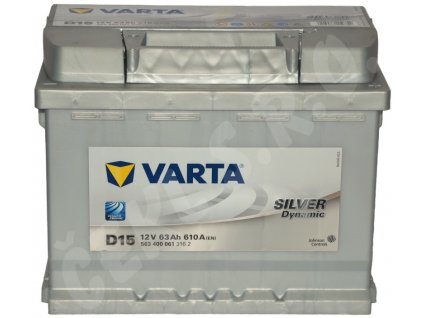 Autobaterie VARTA Silver dynamic 63Ah , D15
