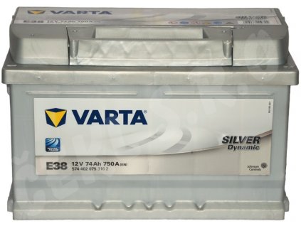 Autobaterie VARTA Silver dynamic 74Ah , E38