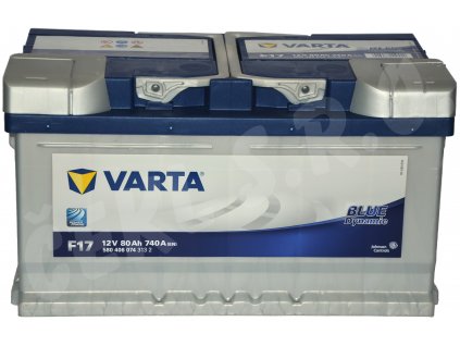 Autobaterie VARTA Blue dynamic 80Ah , F17