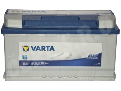 Autobaterie VARTA Blue dynamic 95Ah , G3