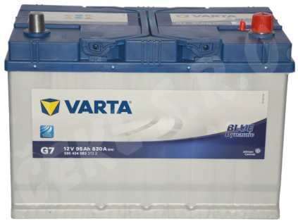 Autobaterie VARTA Blue dynamic 95Ah , G7 (Asia Typ)