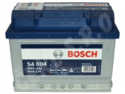 Autobaterie BOSCH S4 004, 60Ah (0 092 S40 040)