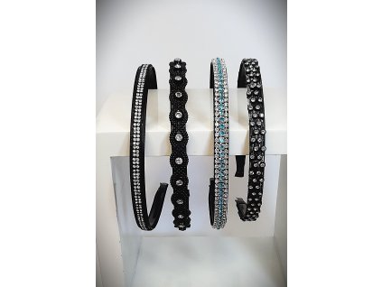 Čelenka s třpytivým efektem IV