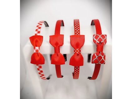 sada čelenek s mašličkou I