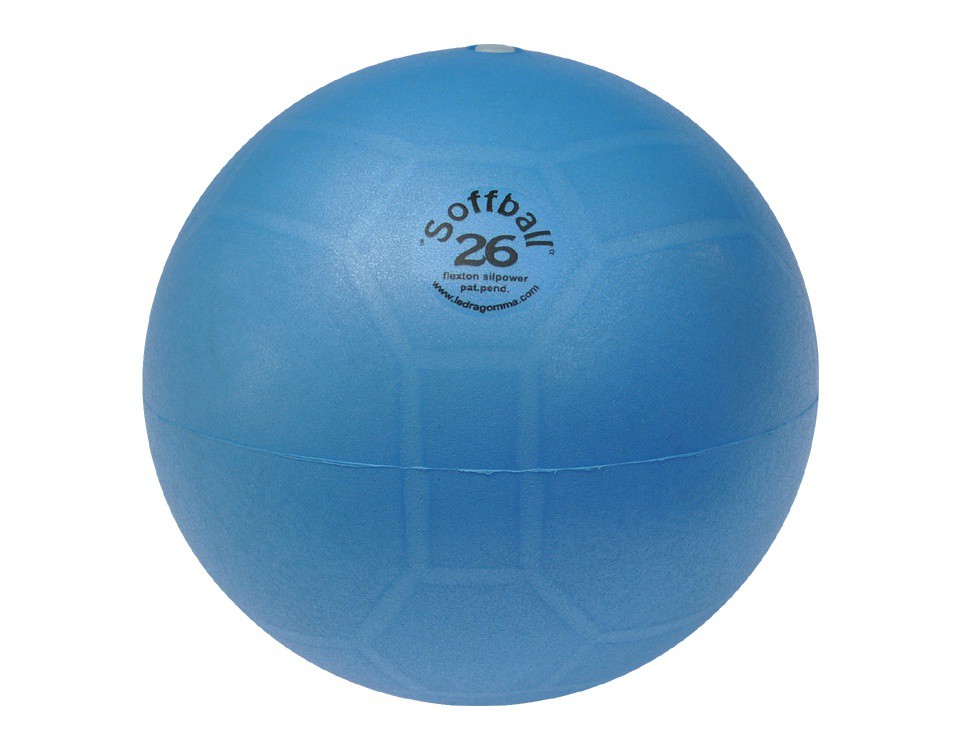 LEDRAGOMMA Soffball MAXAFE 26 cm barva: modrá