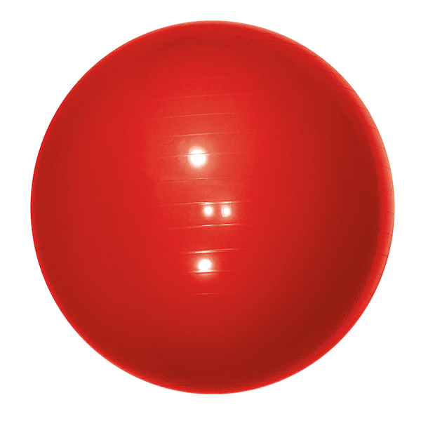 YATE Gymball 65 cm barva: červená