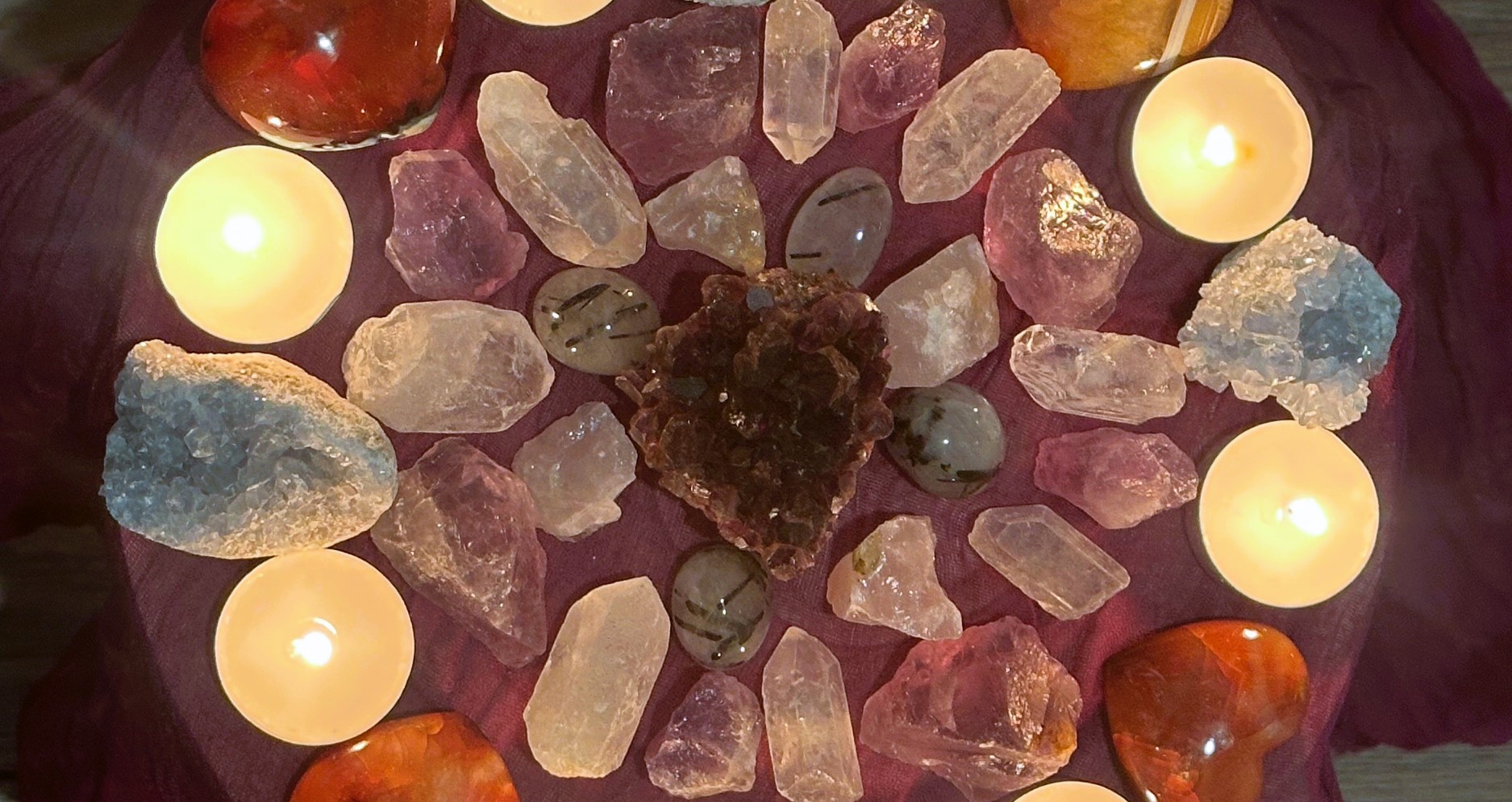 Mandala z krystalu