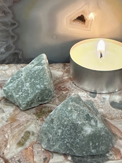 Avanturín zelený přírodní