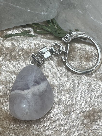 Klíčenka - ametyst
