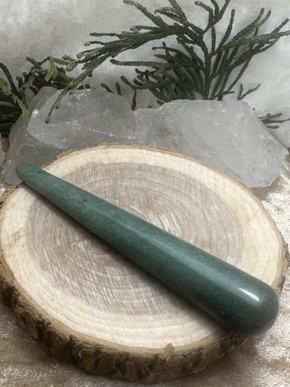 Masážní tyčka zelený avanturín